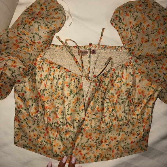 ASOS Floral Crop Top - Picture 5 of 7